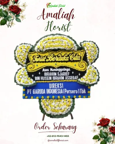 Papan Bunga Duka di The Tribrata – Opus Grand Ballroom