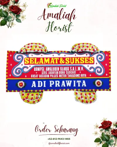 Karangan Bunga Ucapan Selamat di The Tribrata – Opus Grand Ballroom