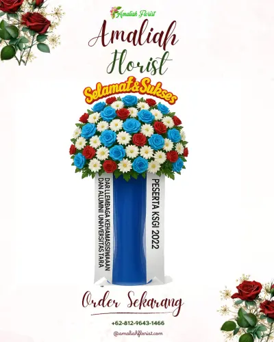 Standing Flower di The Tribrata – Opus Grand Ballroom
